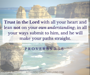 Proverbs 3 | Trust in the Lord | Bible verses for memory | scripture study |